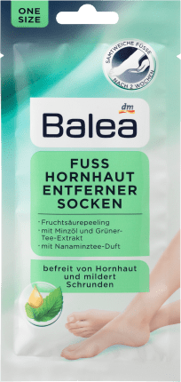 Balea Hornhaut Entferner Fußmaske Socken (1 Paar), 1 St