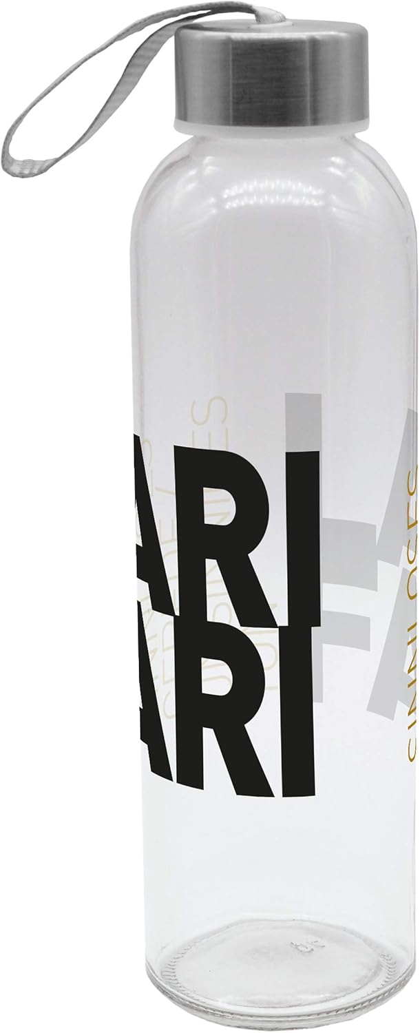 infinite by GEDA LABELS (INFKH) Larifari Glass Drinking Bottle 500 ml