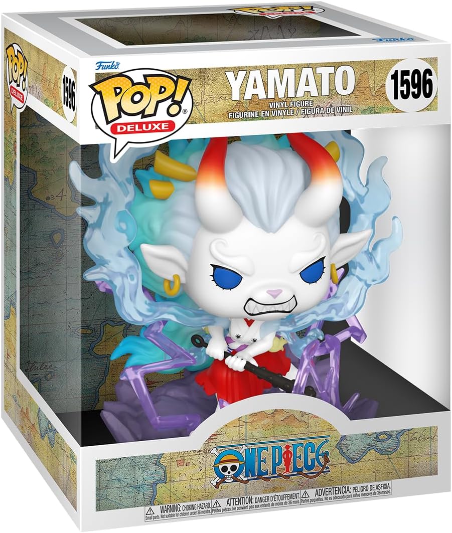 Funko POP! Deluxe: One Piece S8 - Yamato Man-Beast Form - Vinyl Collectible Figure - Gift Idea - Official Merchandise - Toy for Children and Adults - Anime Fans - Model Figure for Collectors