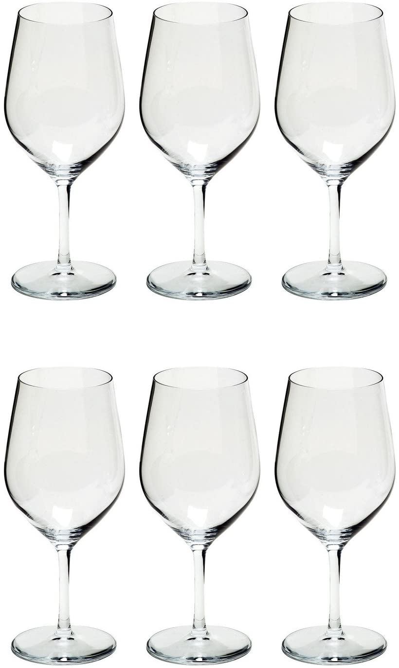 \'Ultra Series Stölzle Lausitz Quatrophil Bordeaux Glass Set of 6