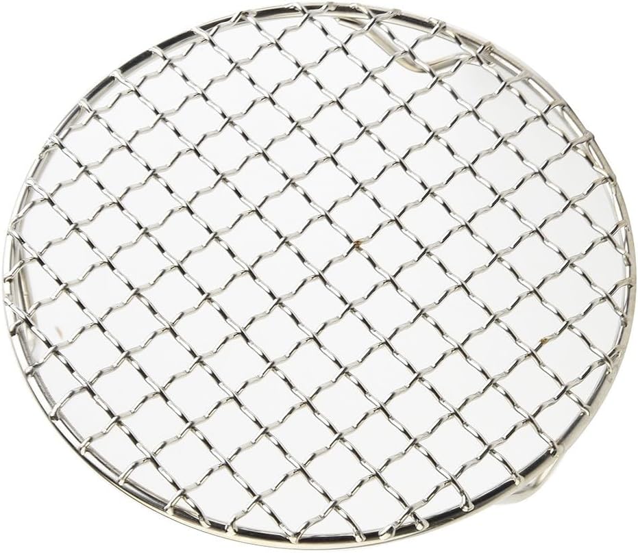 babominimer Professional Round Cooling Rack Made of 201 Stainless Steel for Even Heating and Efficient Air Circulation (13cm)