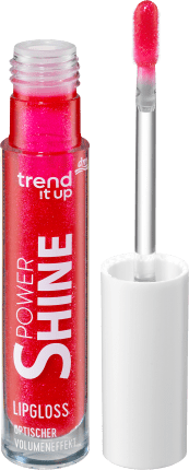 trend !t up LipGloss Power Shine 180 Glitter Pink, 1 ST