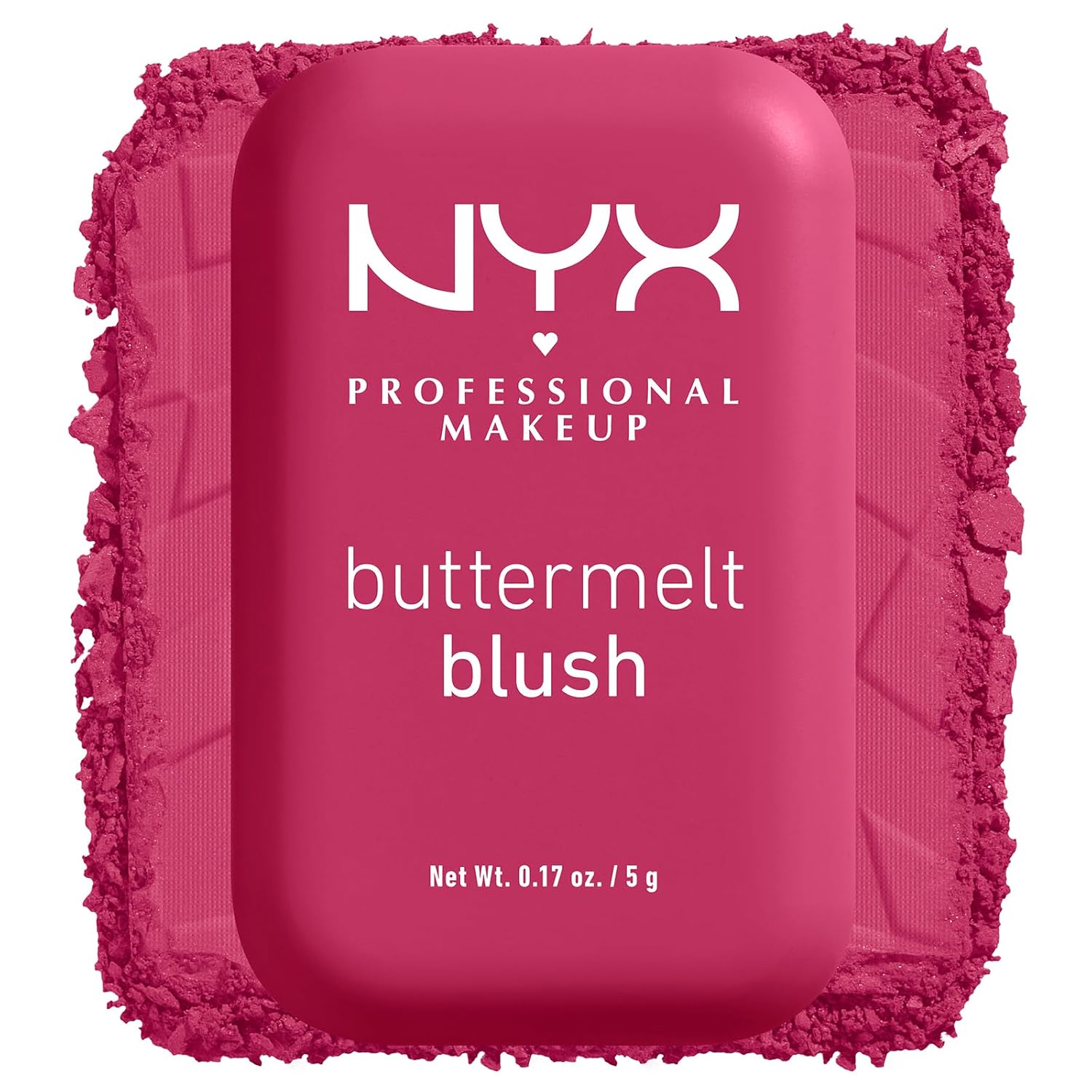NYX Professional Makeup Buttermelt Blush, Creamy Texture with Shea Butter, Almond Butter & Mango Butter, Easy to Blend for a Fresh Look, Butta Than Before