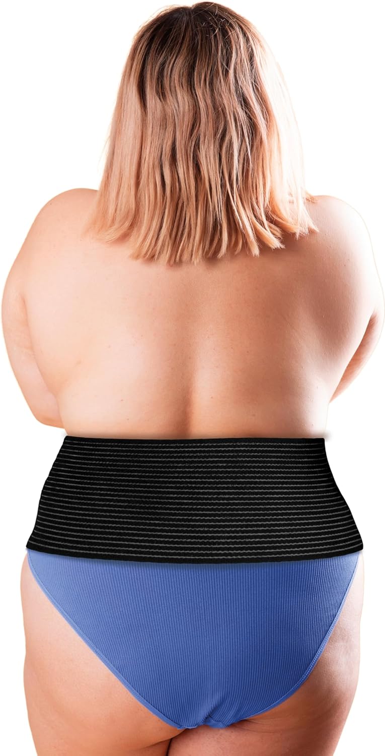 Hydas Store Back Support Belt XXL, Supports and Protects Abdomen and Back, Made in Germany