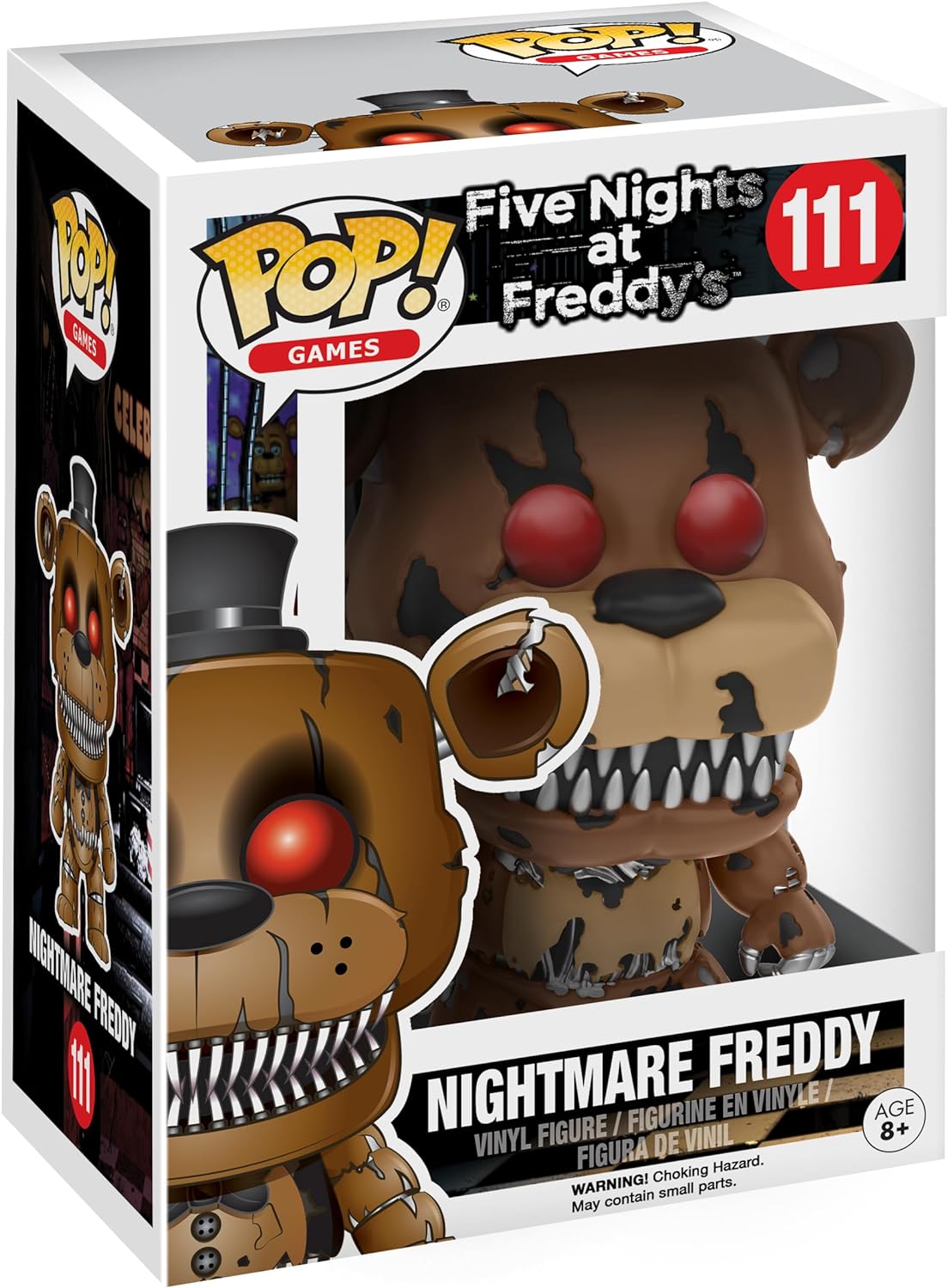 Funko POP! Games: Five Nights at Freddy\'s (FNAF) - Nightmare Freddy - Vinyl Collectible Figure - Gift Idea - Official Merchandise - Anime Fans