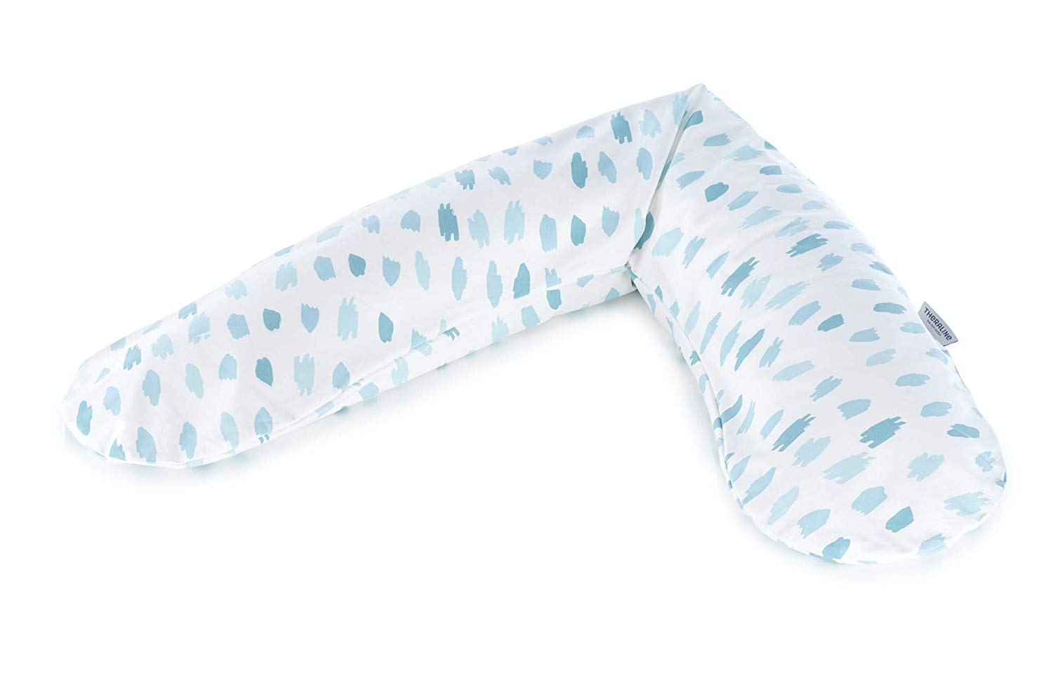 The Original Theraline Pregnancy and Breastfeeding Pillow Filled with Sand-Like Original Micro-Beads - Comes with Outer Cover,190 cm