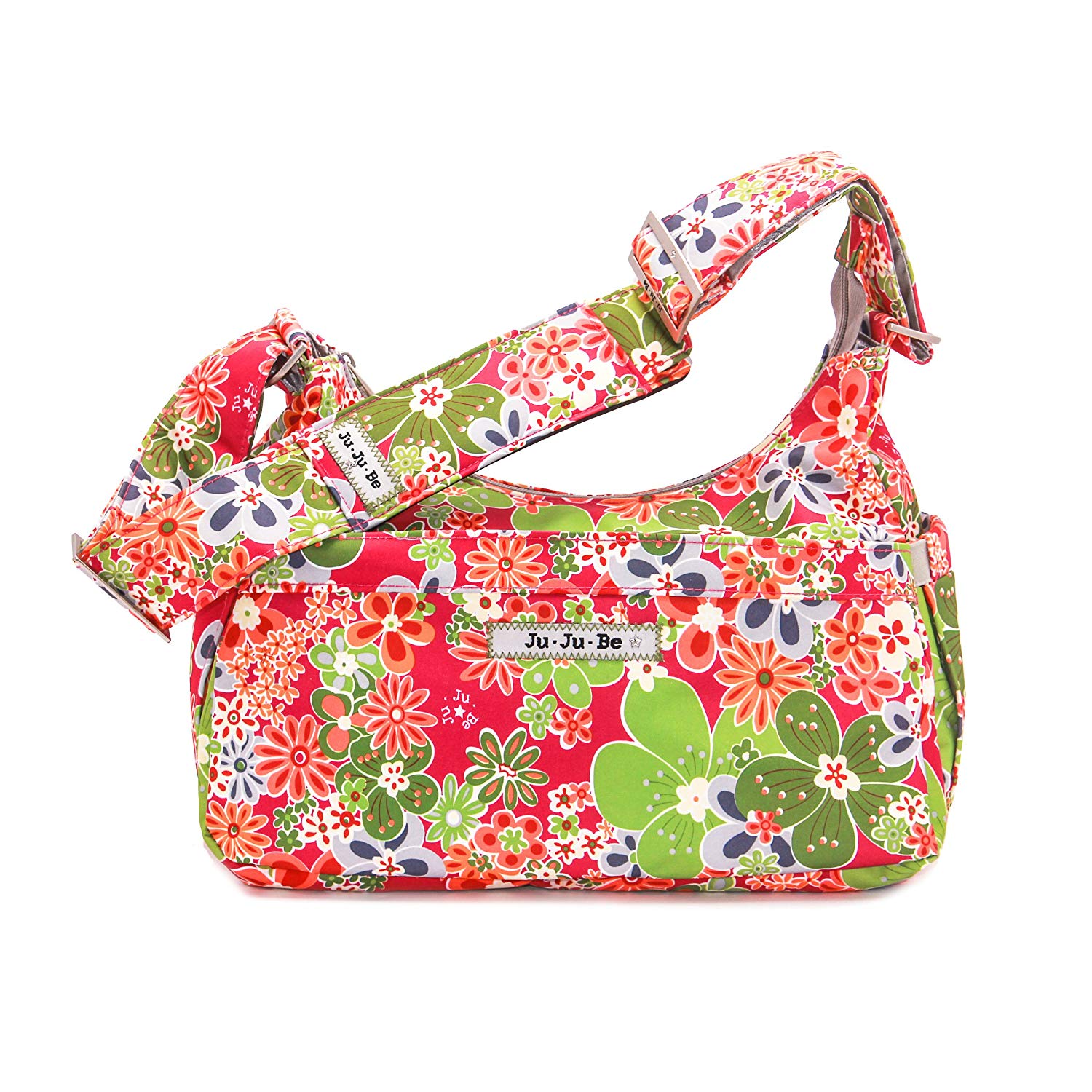 JuJuBe Ju-Ju-Be Machine washable handbag with changing mat - Hobobe - flowers
