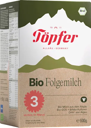 TÖPFER Follow-on milk 3 from 10 months, 600 g