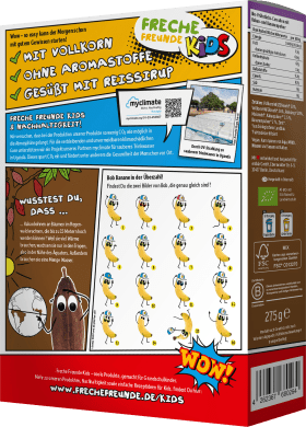 FRECHE FREUNDE Children's muesli chocolate chips cocoa & banana, from 3 years, 275 g
