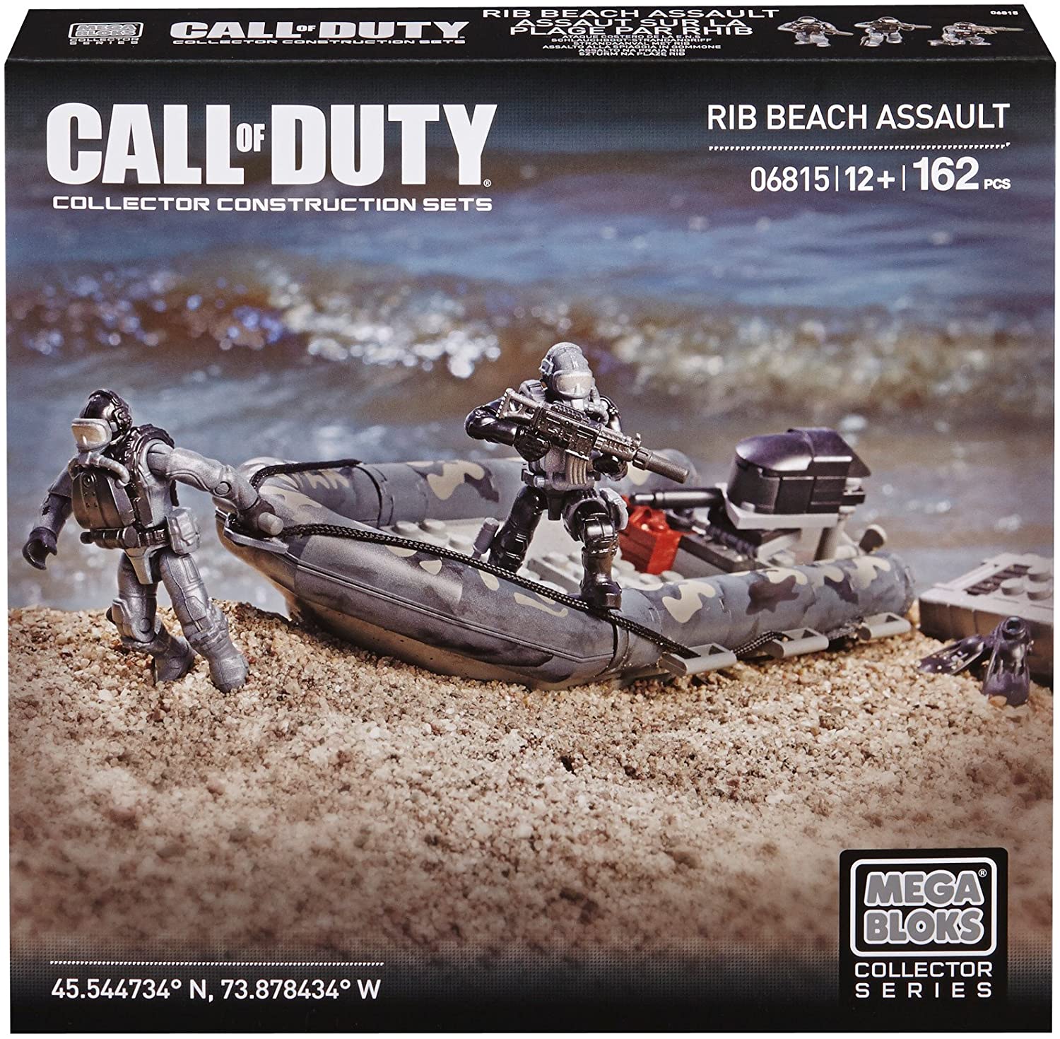 Mega Bloks Call Of Duty Rib Beach Assault