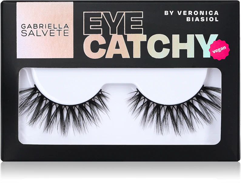 Gabriella Salvete Party Calling by Veronica Biasiol false eyelashes with glue