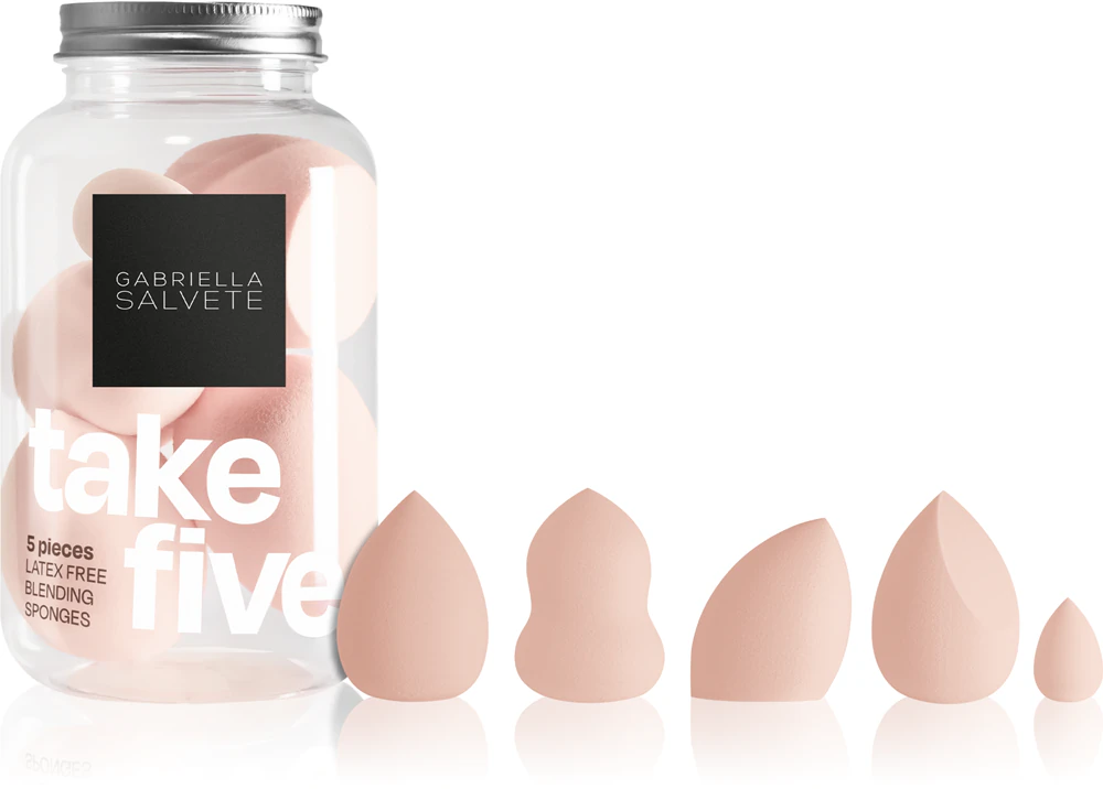 Gabriella Salvete Take Five Light Orange Set with Applicators (for Face)