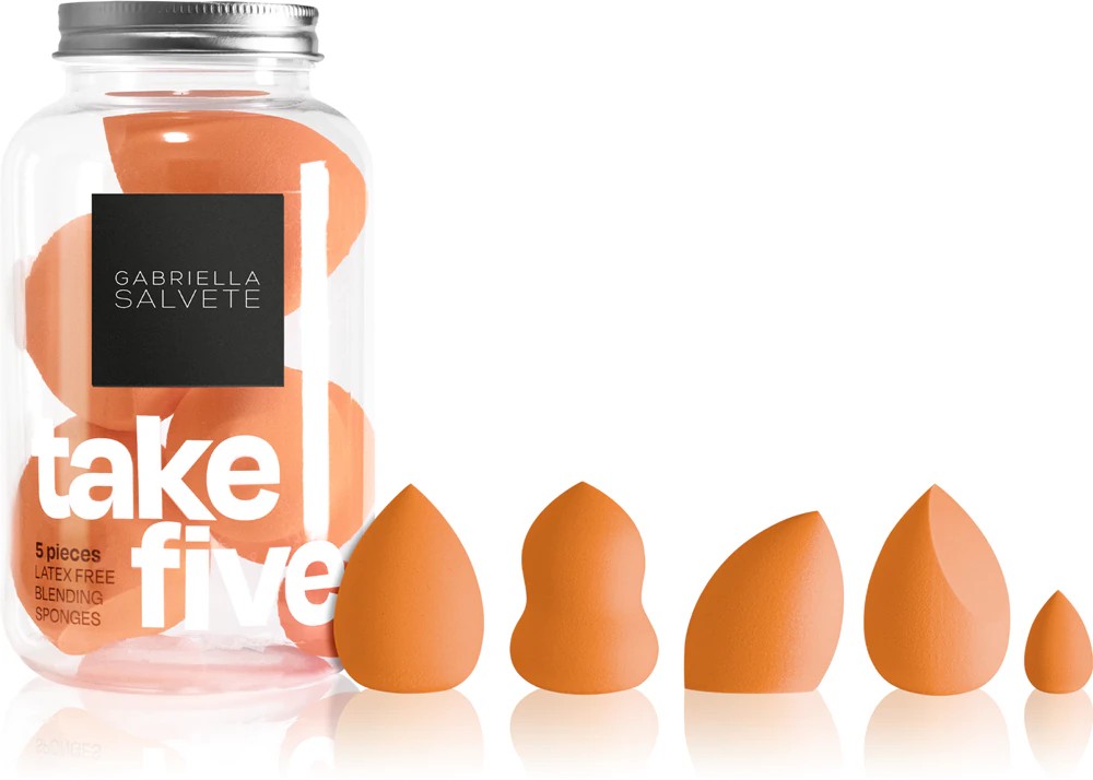 Gabriella Salvete Take Five Orange Set with Applicators (for Face)