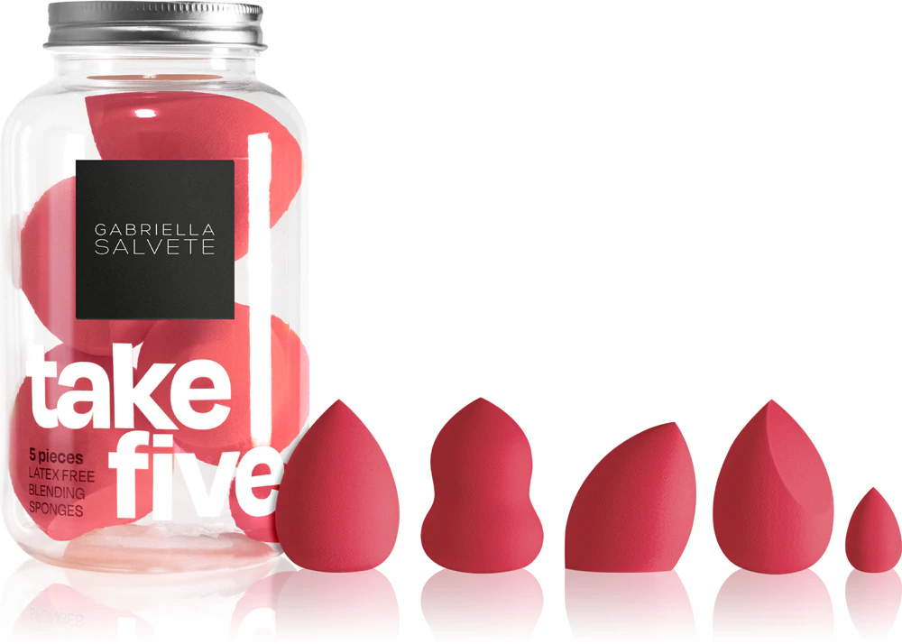 Gabriella Salvete Take Five Rose Set with Applicators (for Face)