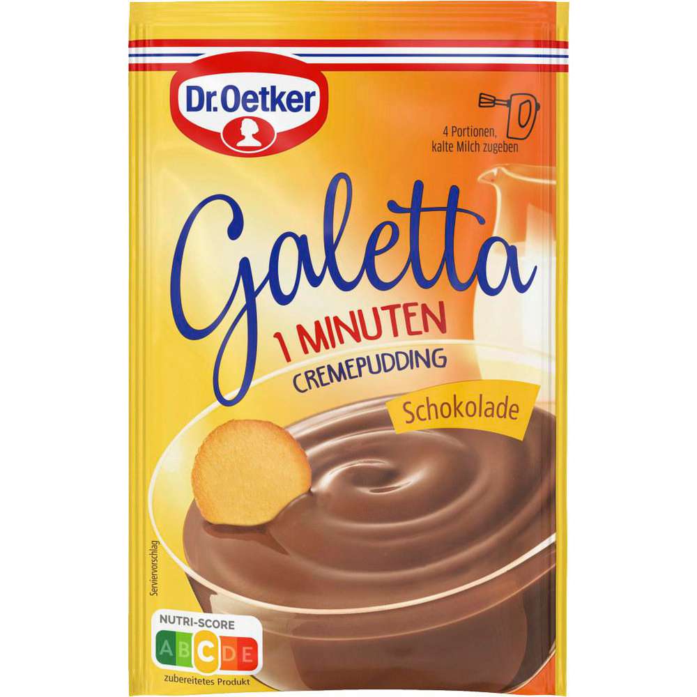 Dr. Oetker Galetta chocolate pudding powder