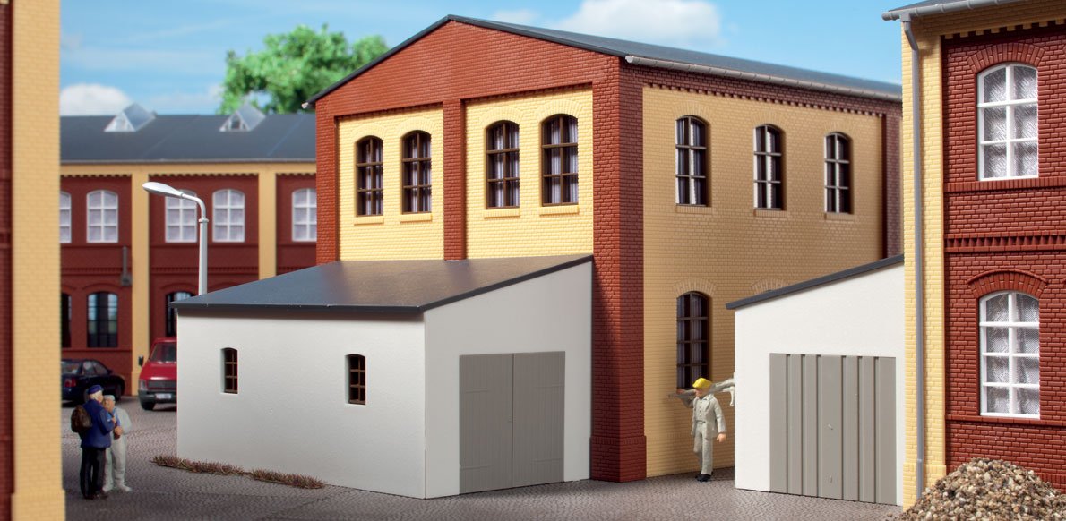 Auhagen Garage Unit H