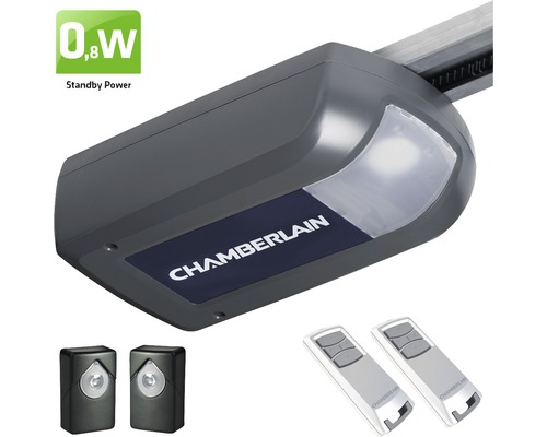Chamberlain ML1040EV garage door drive for 13.5 m² door area including 4-channel hand transmitter and infrared light barrier