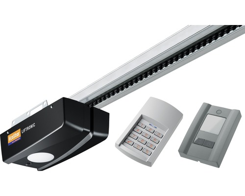 Hörmann EcoStar Garage door drive EcoStar Liftronic 800 Series 2 for 13.75 m² door area incl. 2 x 4-channel hand transmitter RSC4, radio code button RCT3 internal button PB3