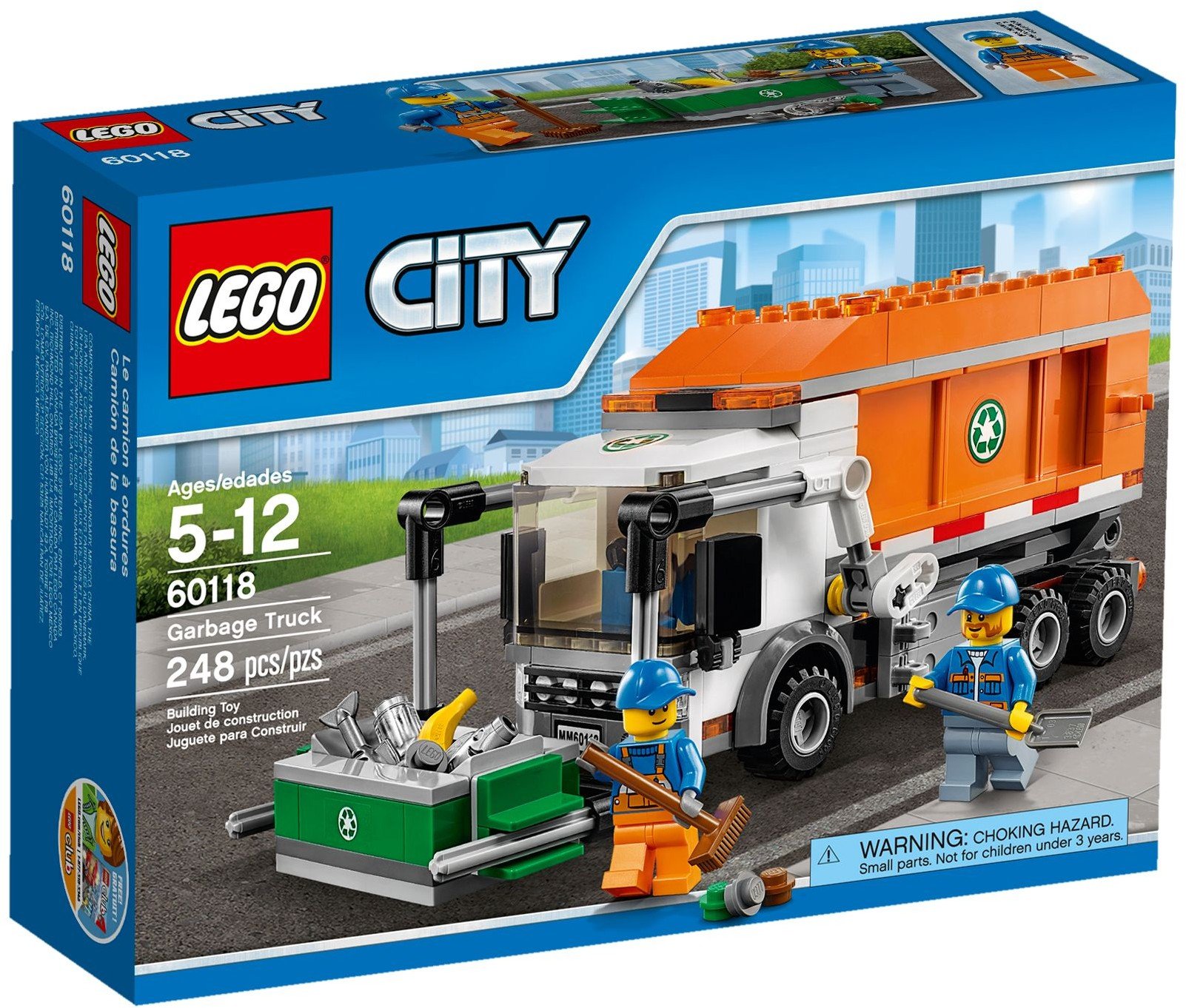 Lego Garbage Truck Mixed