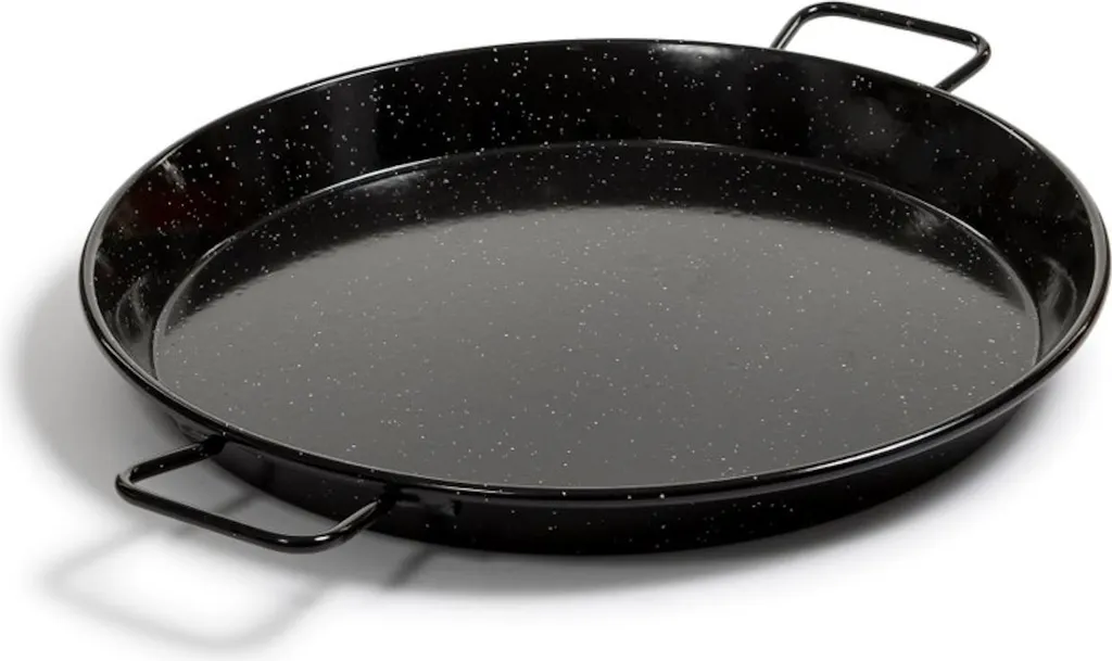 Garcima enamelled paella pan Ø 55 cm + practical trivet