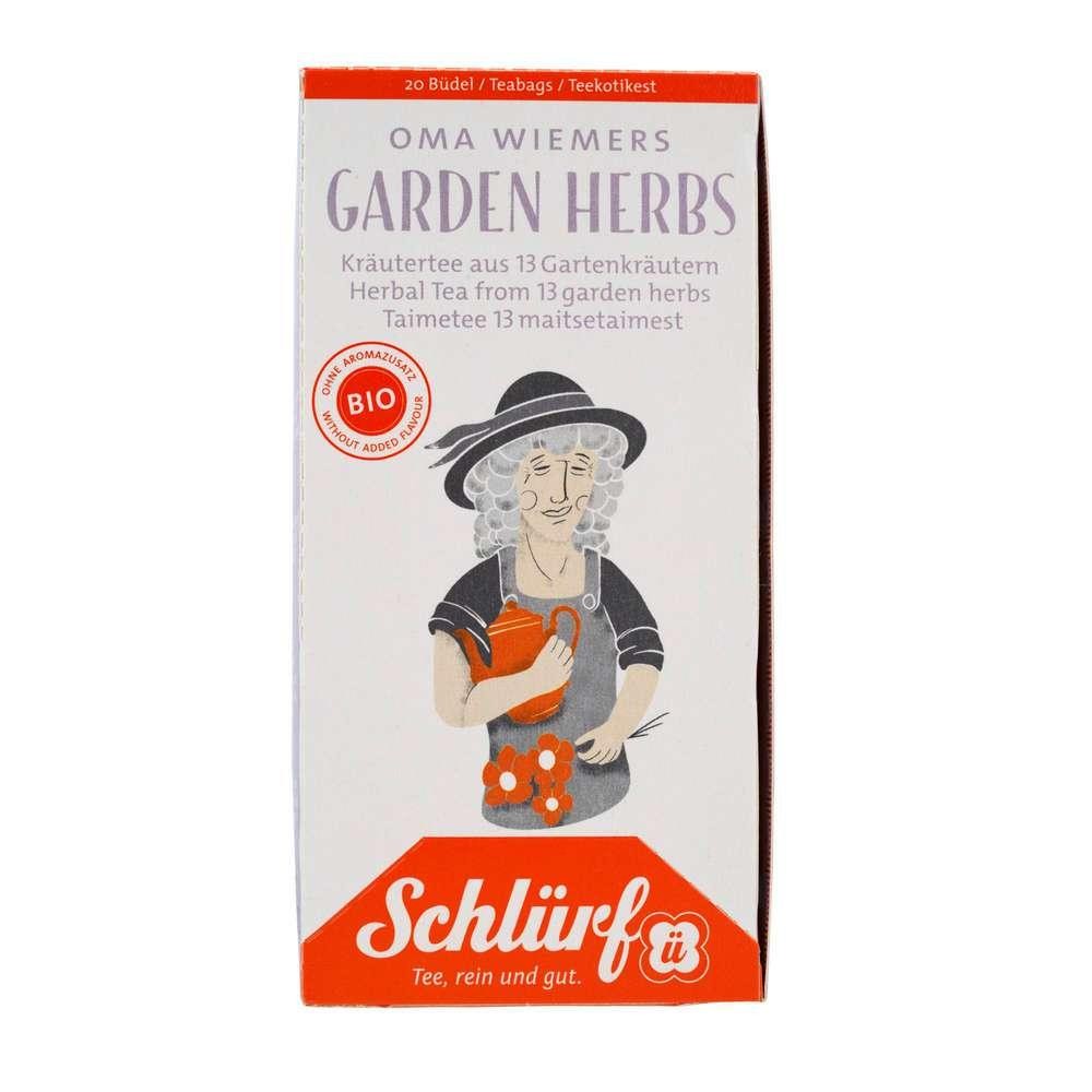 Schlürf Garden Herbs, herbal tea