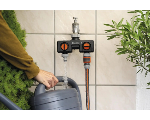 GARDENA 2-way distributor