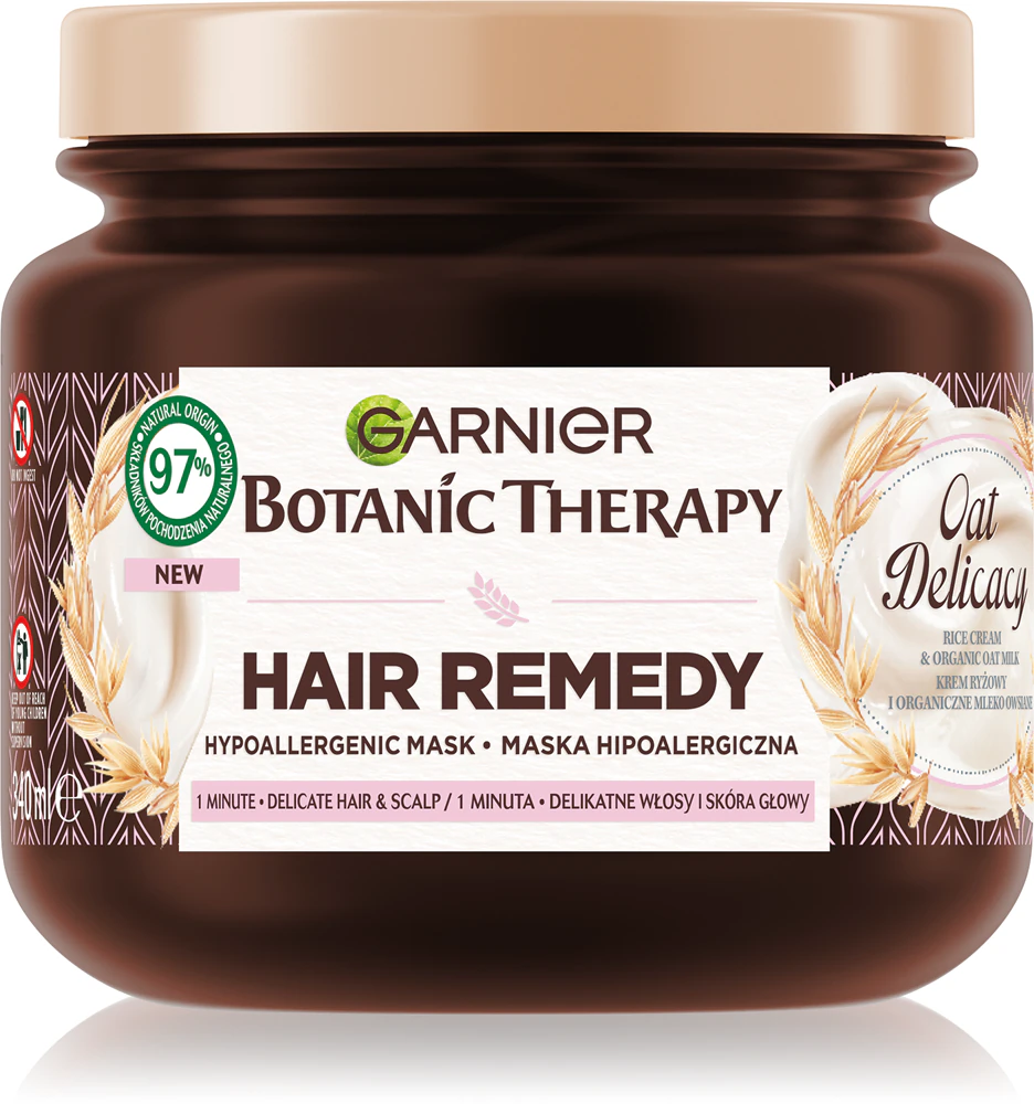 Garnier Botanic Therapy Hair Remedy moisturizing hair mask for sensitive epidermis