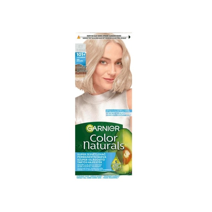 Garnier Color Naturals Creme Hair Dye Ice Platinum Blonde 101+