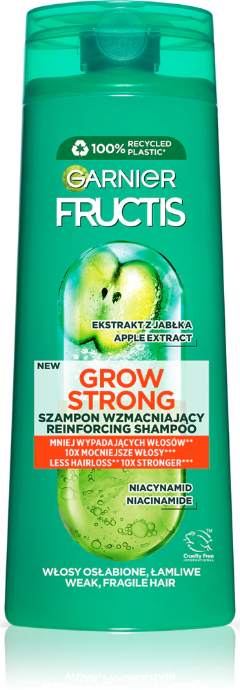 Garnier Grow Strong strengthening shampoo