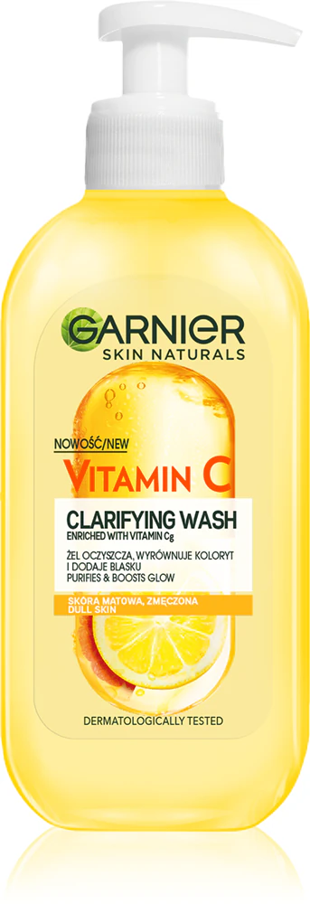 Garnier Skin Naturals Vitamin C Brightening Facial Cleansing Gel