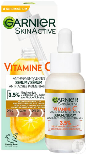 Garnier SkinActive Vitamin C Serum 3.5% dropper bottle 30ml