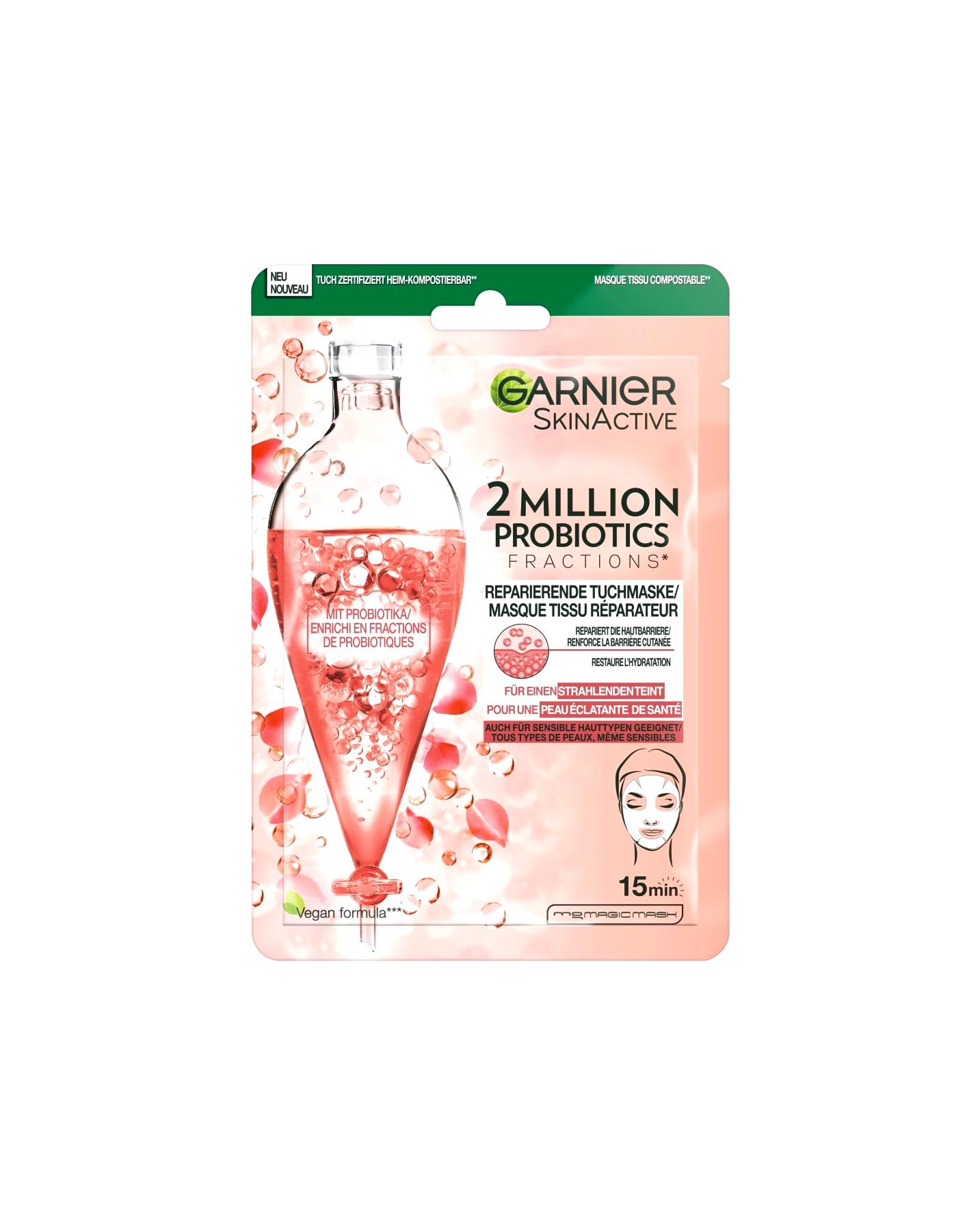 Garnier Sheet Mask Skin Active 2 Million Probiotics Repairing