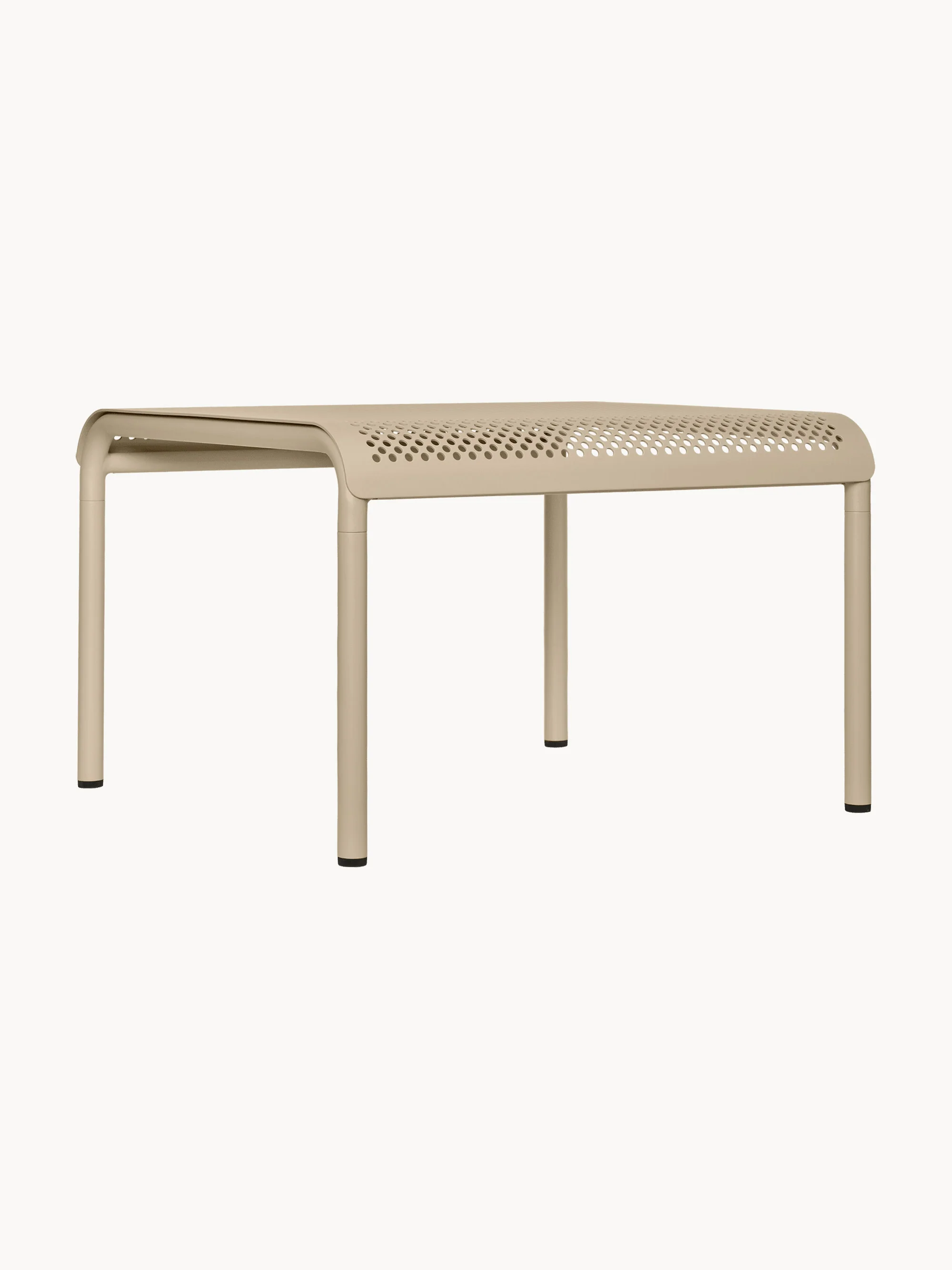 Ferm Living Dapple garden coffee table made of steel, Champagne