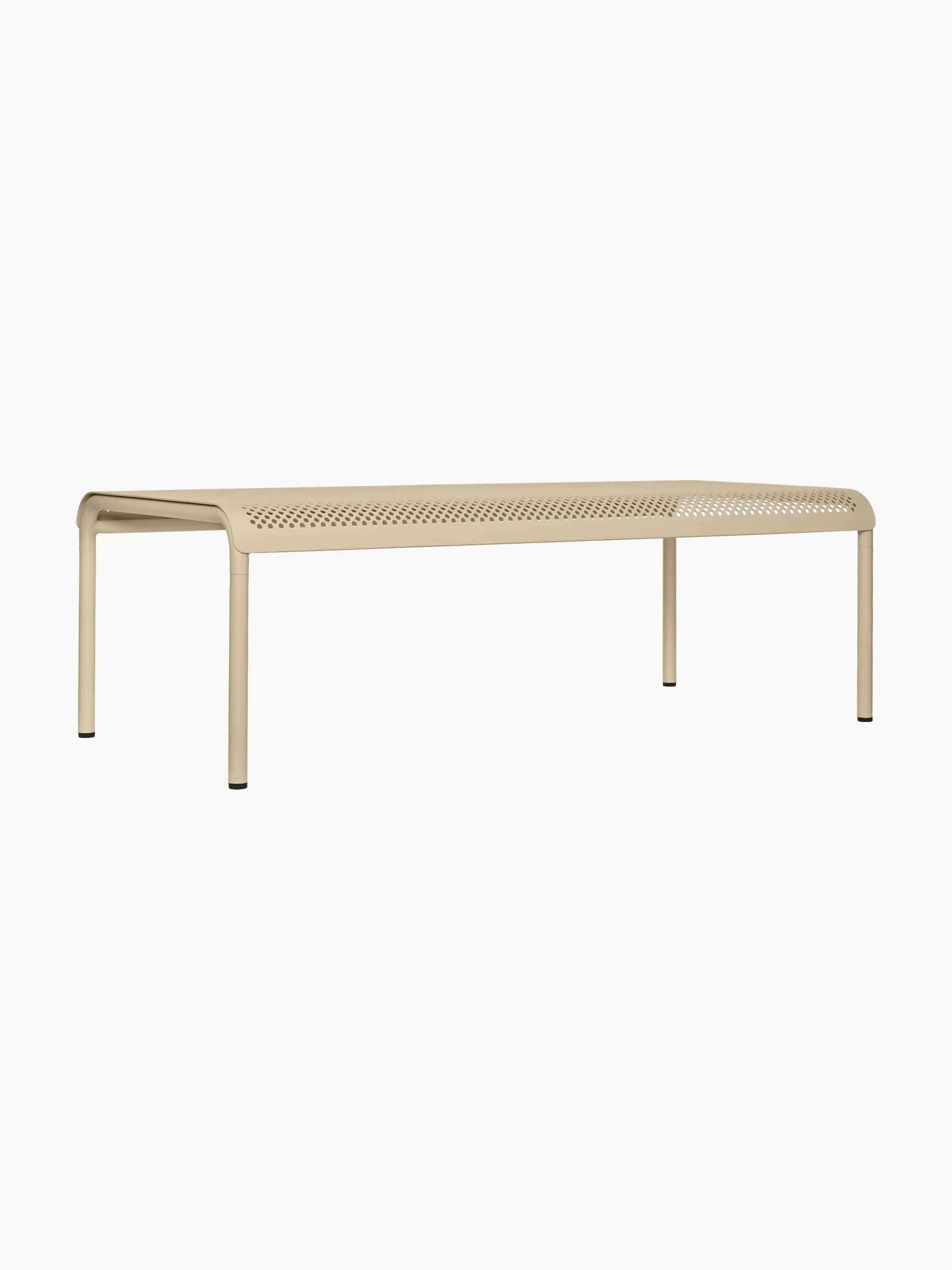 Ferm Living Dapple garden coffee table made of steel, Champagne