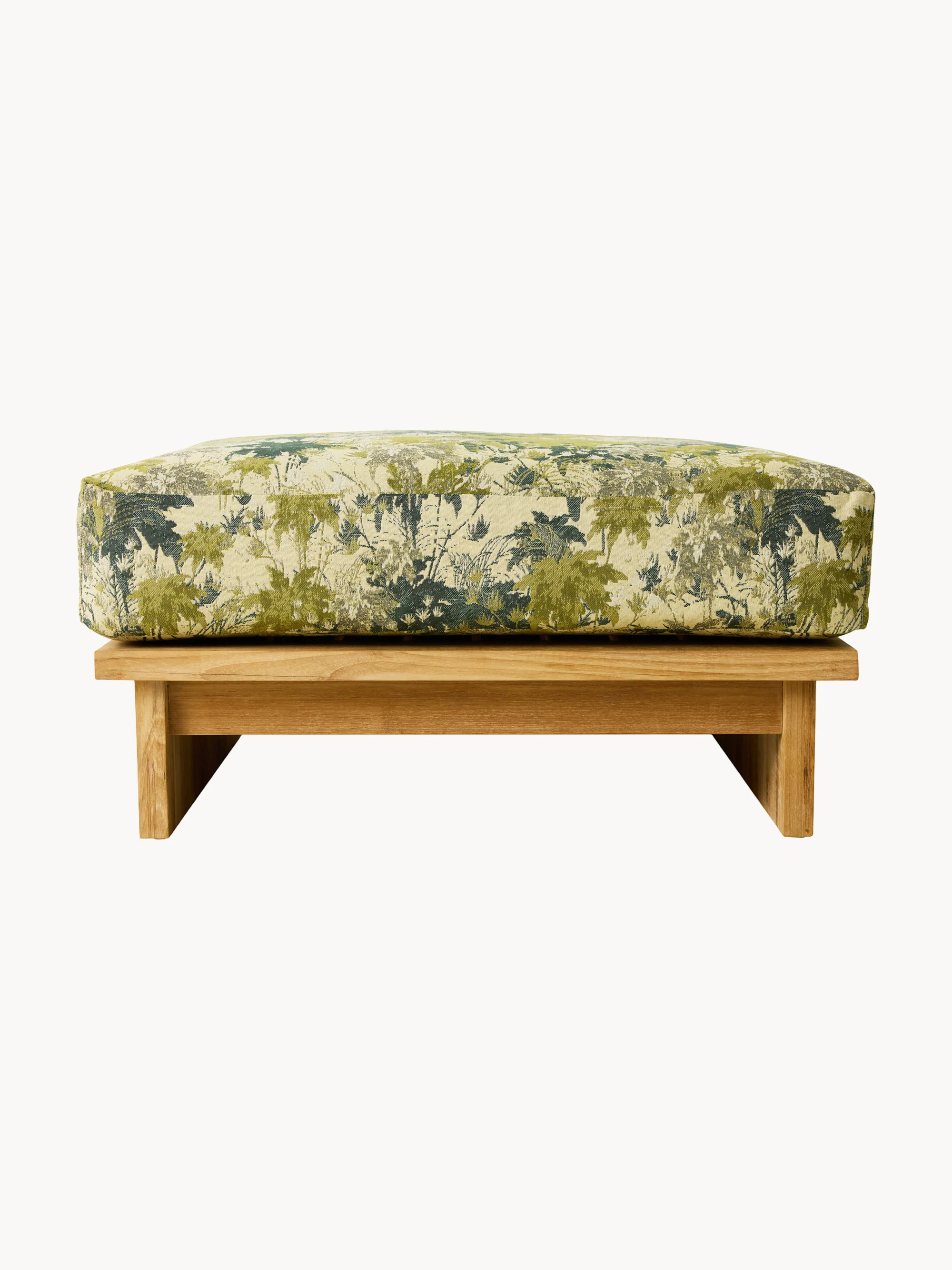 HKliving Botanical garden stool made of teak wood