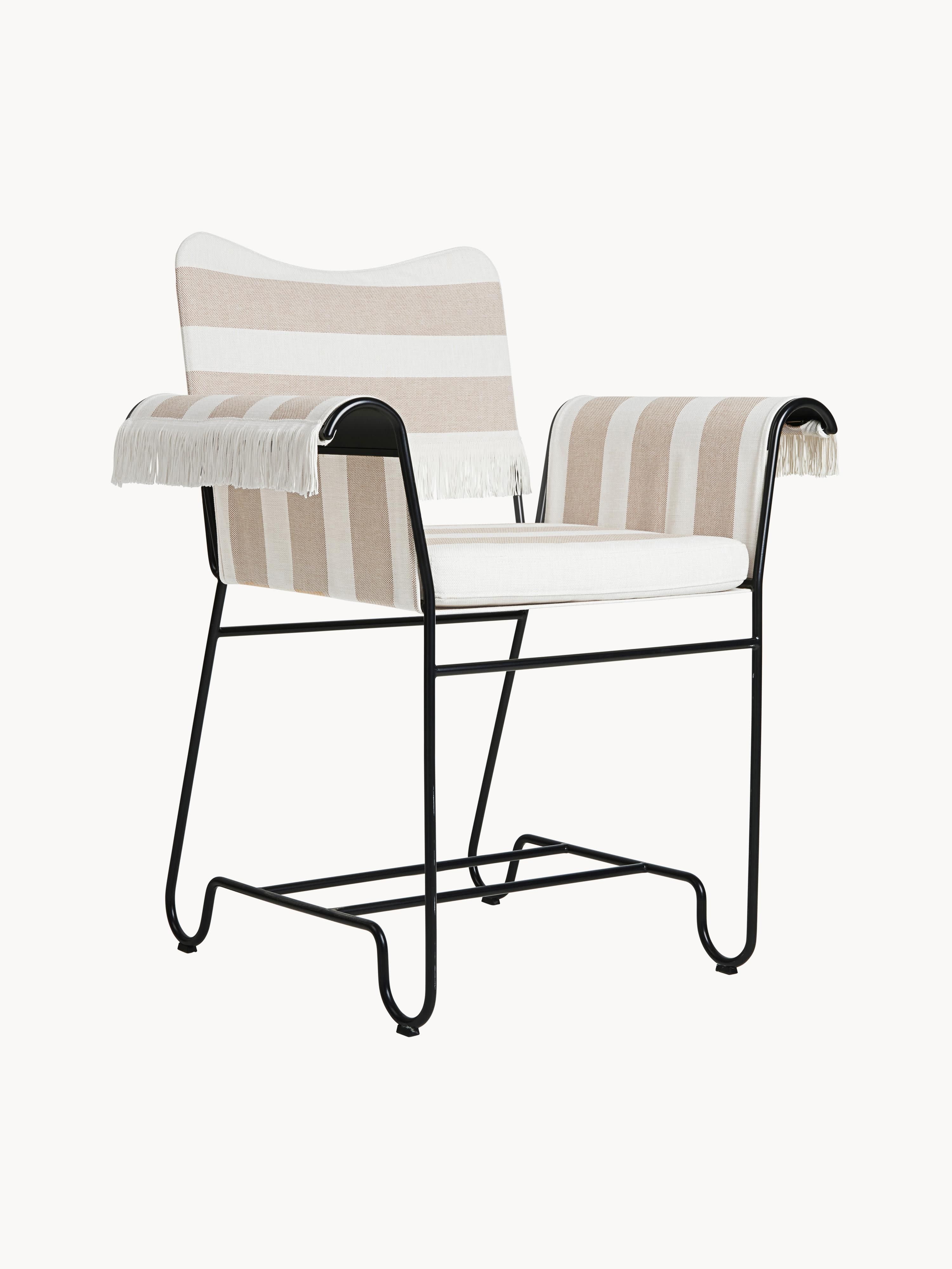 gubi Tropique garden chair with fringe