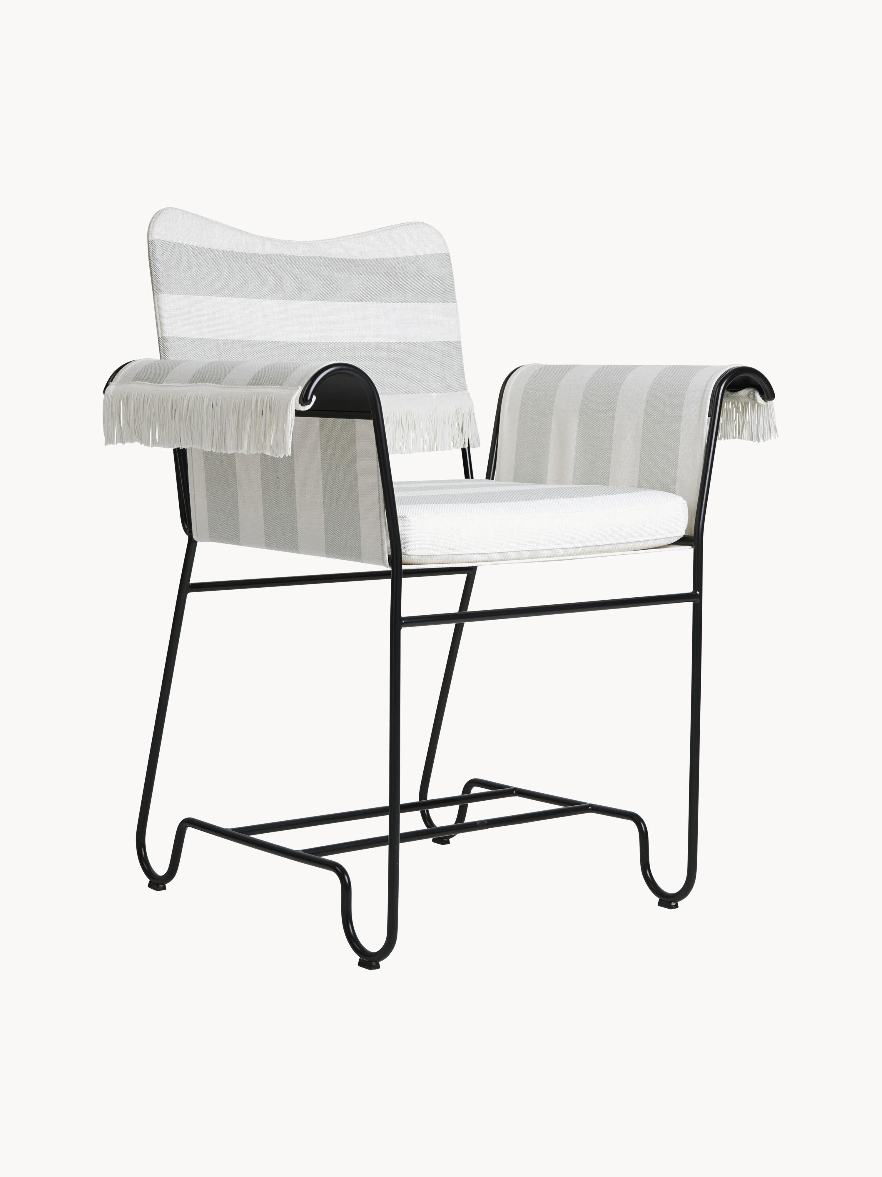 gubi Tropique garden chair with fringe