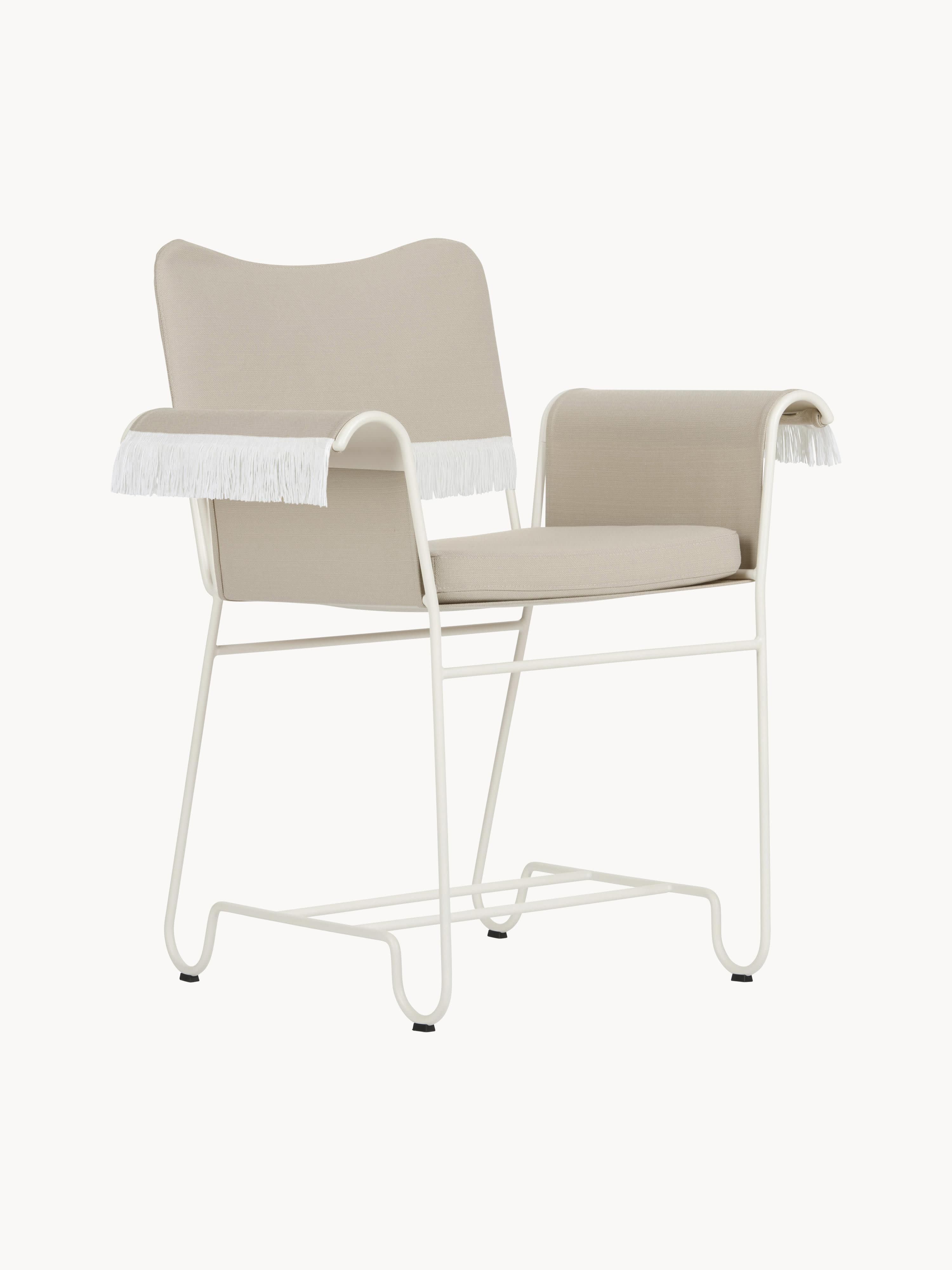 gubi Tropique garden chair with fringe
