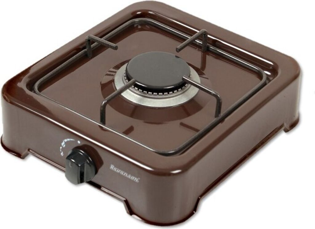 Gas cooker 1 zone Ravanson K-01BR (Brown)