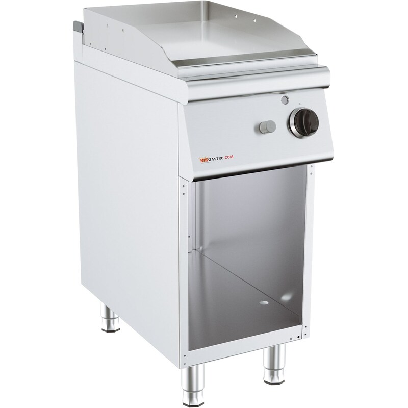 Gas grill plate, chrome + including base - 6.5 kW