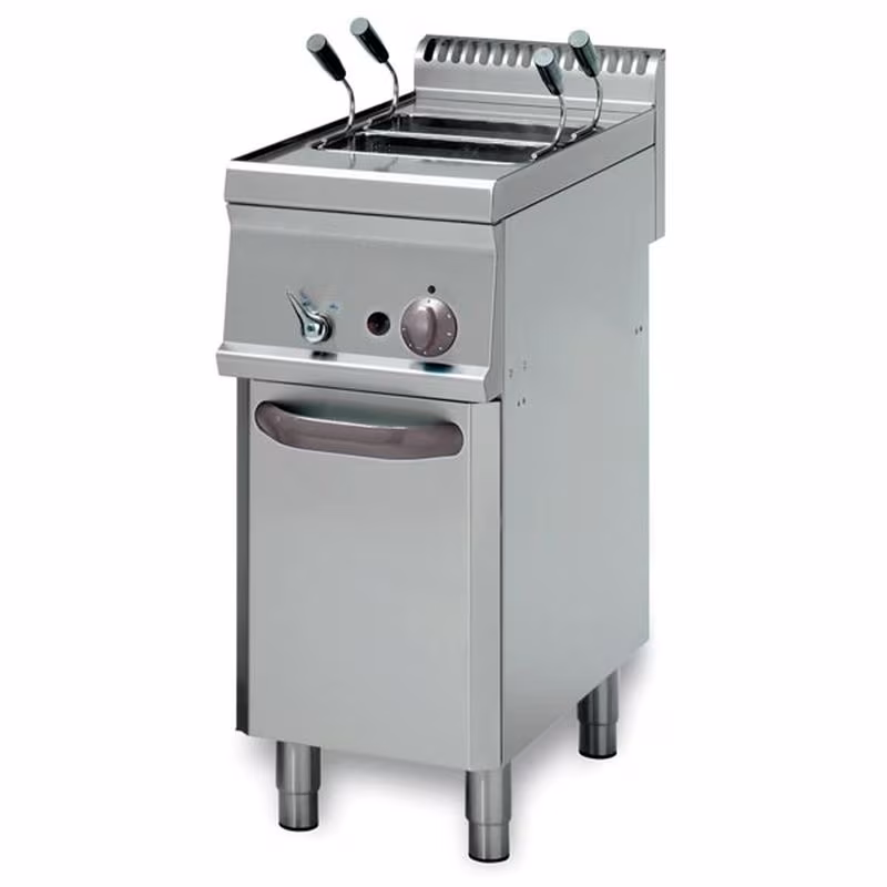 Gas pasta cooker, 1 basin, 1 x 23 liter, freestanding unit