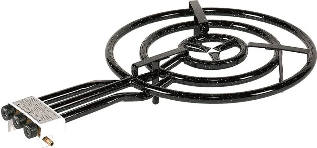 Butane/propane gas burner, ø70cm, 3 flames. Vaello