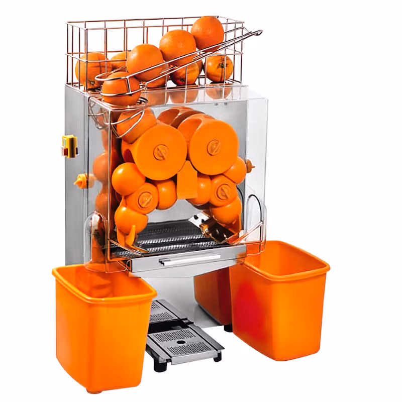 Gasfrit – Automatic electric orange juicer made of stainless steel, 20 oranges per minute