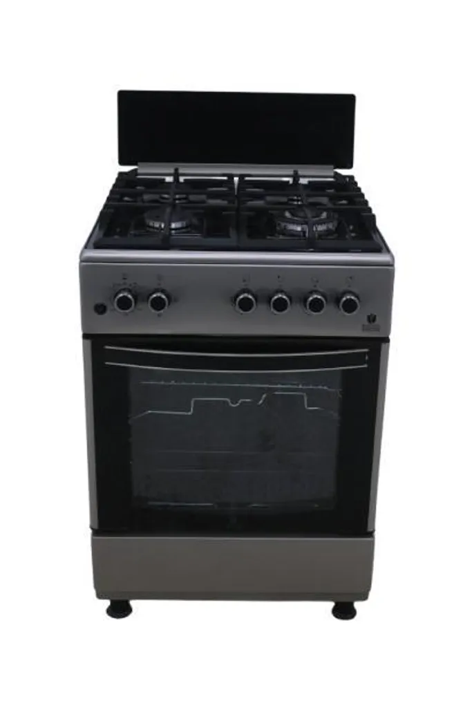 Gasline SHGG6060KGGX Gas Range Cooker 60cm, Gas Oven, Grill, Fan-assisted Cooking, Wok Cooking, Stainless Steel, Natural Gas, LPG