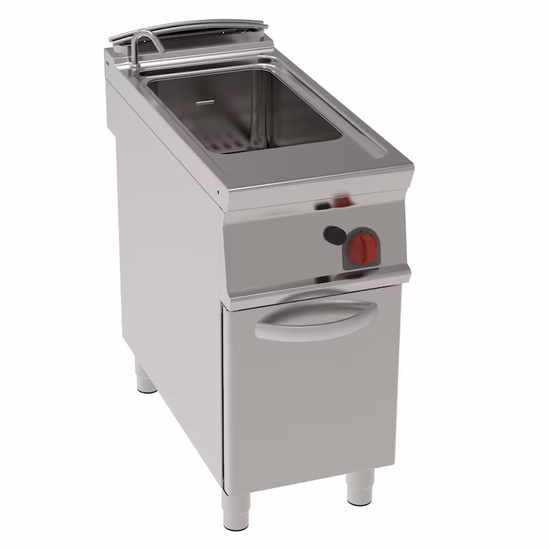 Gas pasta cooker 40 liters, 1 door - 400x900x900 mm - 15 kW - 39070313 Eurast