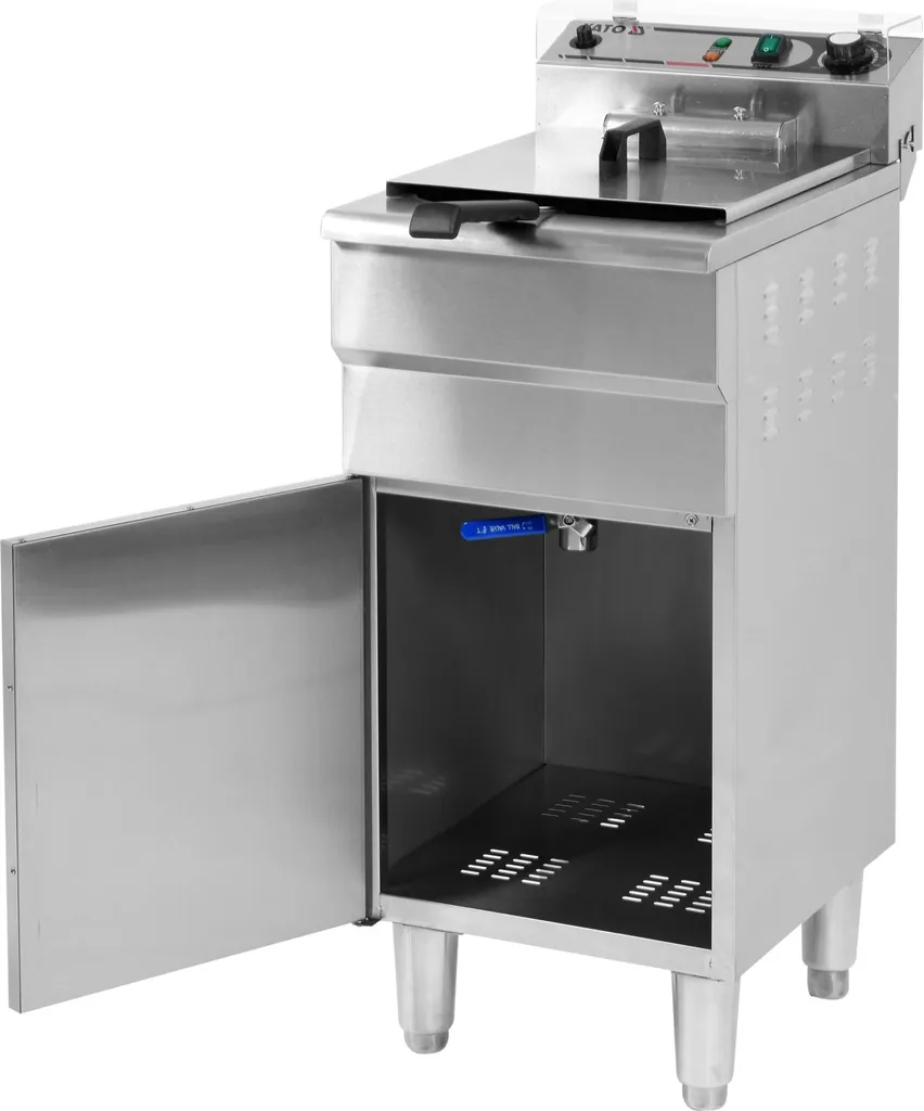 Yato Commercial fryer 1x11.5L with base cabinet 5000W 520x365x935mm 380-400V