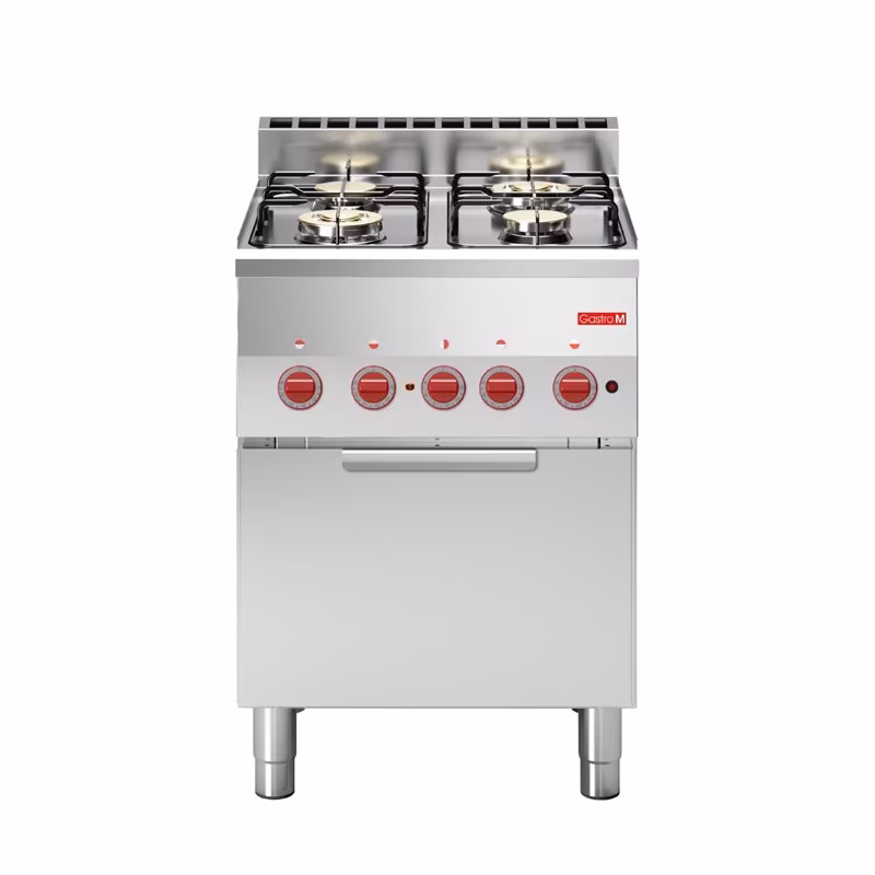 Gastro M Gas Cooker with Combination Oven 60/60Cfge 18.1Kw