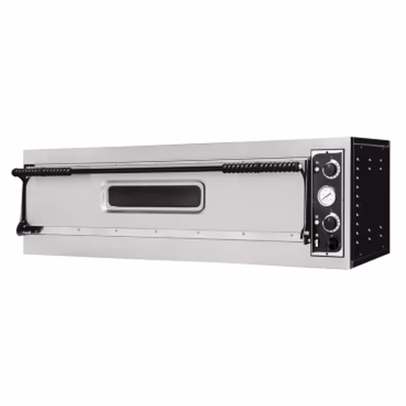 Wimar Commercial pizza oven, oven for pizza and tarte flambée, 400V, 1 chamber / 3 pizzas / 6 kW