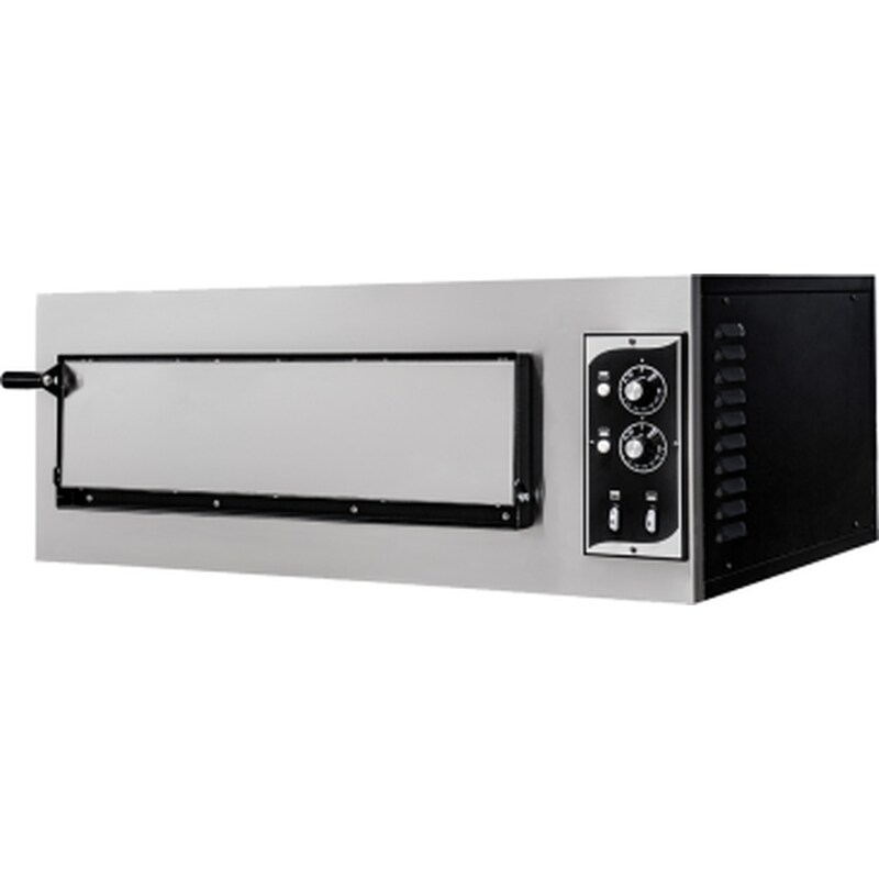 Wimar Commercial pizza oven, oven for pizza and tarte flambée, 400V, 1 chamber / 4 pizzas / 4.0 kW