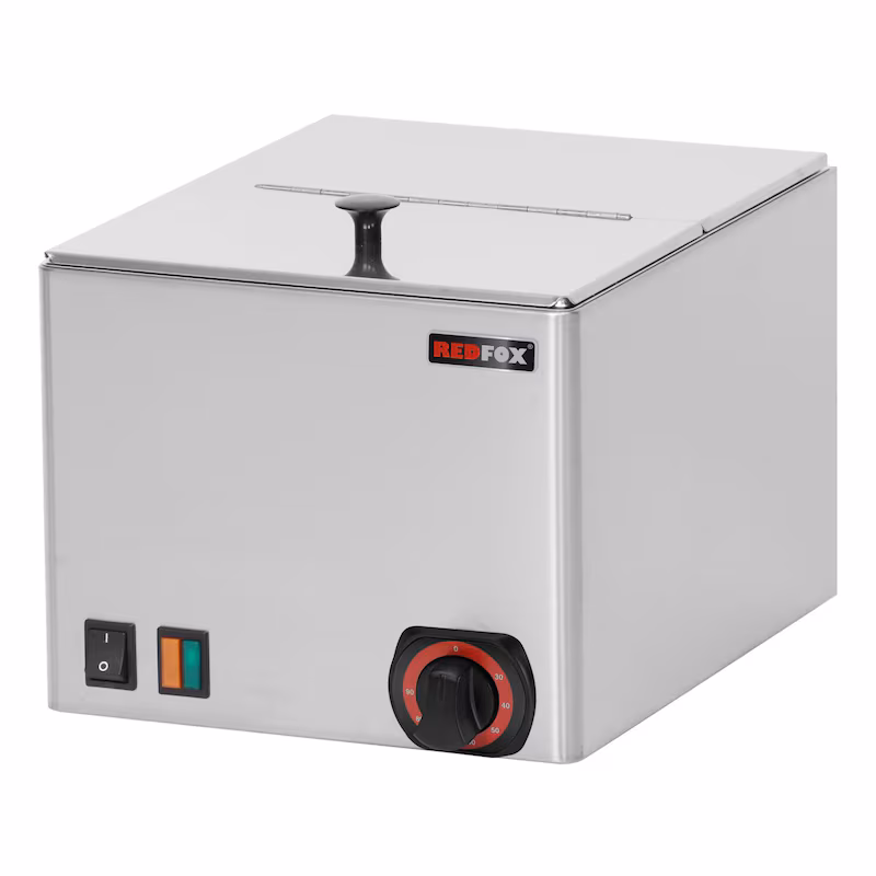 Wimar Commercial sausage warmer, hot dog warmer, tabletop unit, 450x310x330mm, 1xGN 1/2